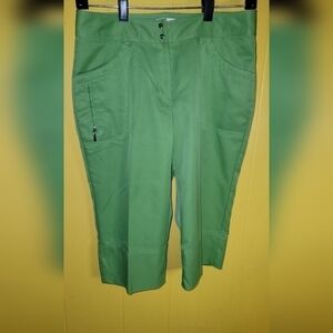 IZOD XFG GOLF PANTS**womens Green Size 2